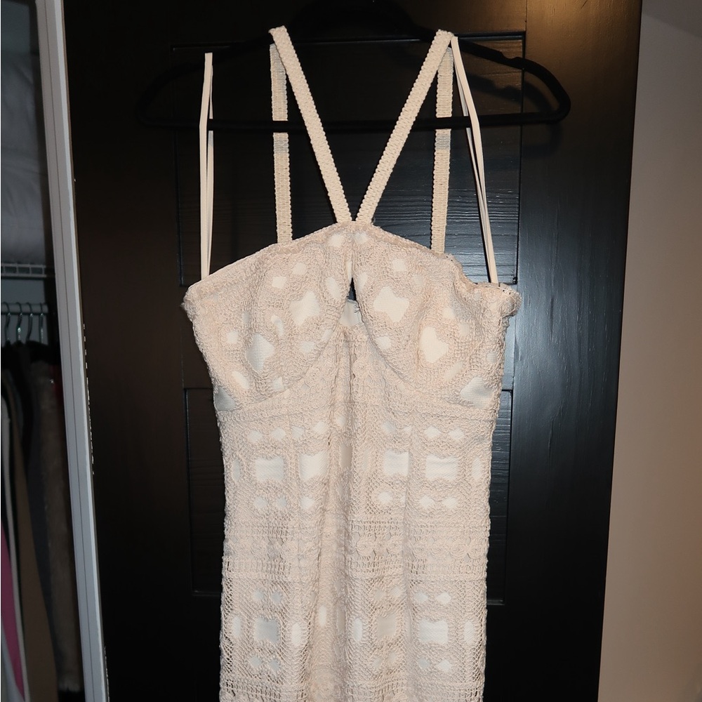 Antonio Melani Crochet Dress